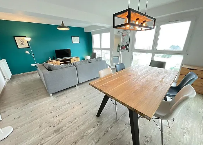 De Monzie 6pers Tv Wifi 2 Apartament Nantes