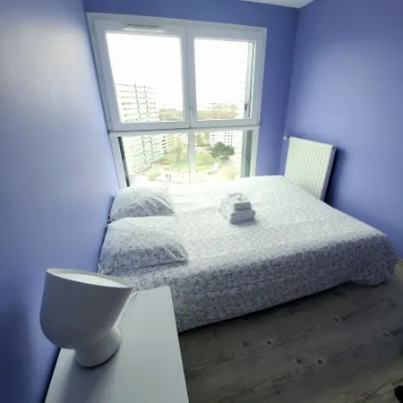 De Monzie 6pers Tv Wifi 2 アパート ナント